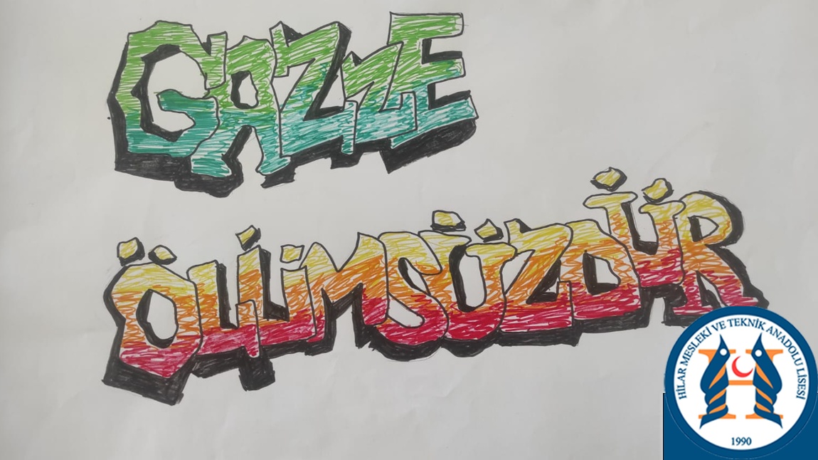 Gazze Konulu Grafiti Çalışması Yapıldı